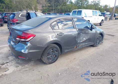 2013 Honda Civic Lx из США, поврежденный, VIN 2HGFB2F52DH565954